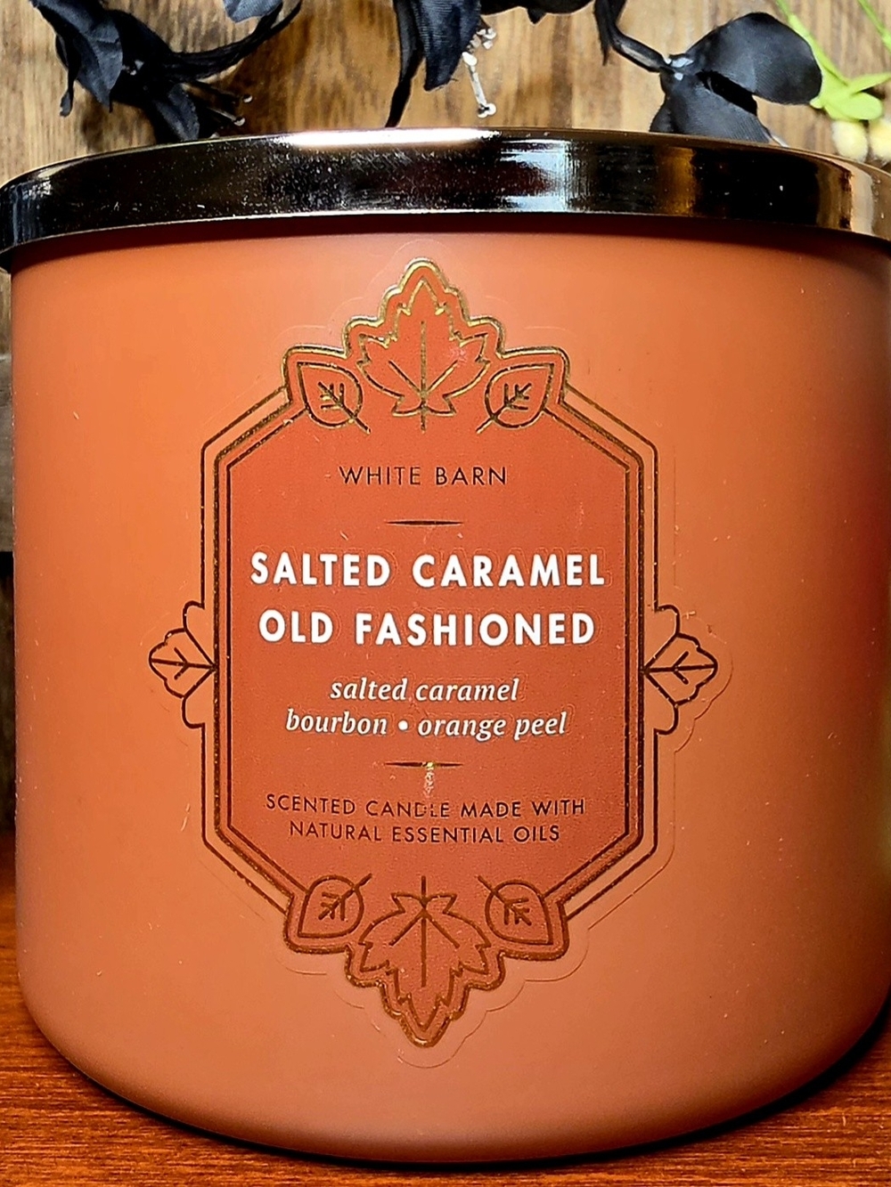 Bath & Body Works Salted Caramel Old Fashioned 3-Wick Scented Candle